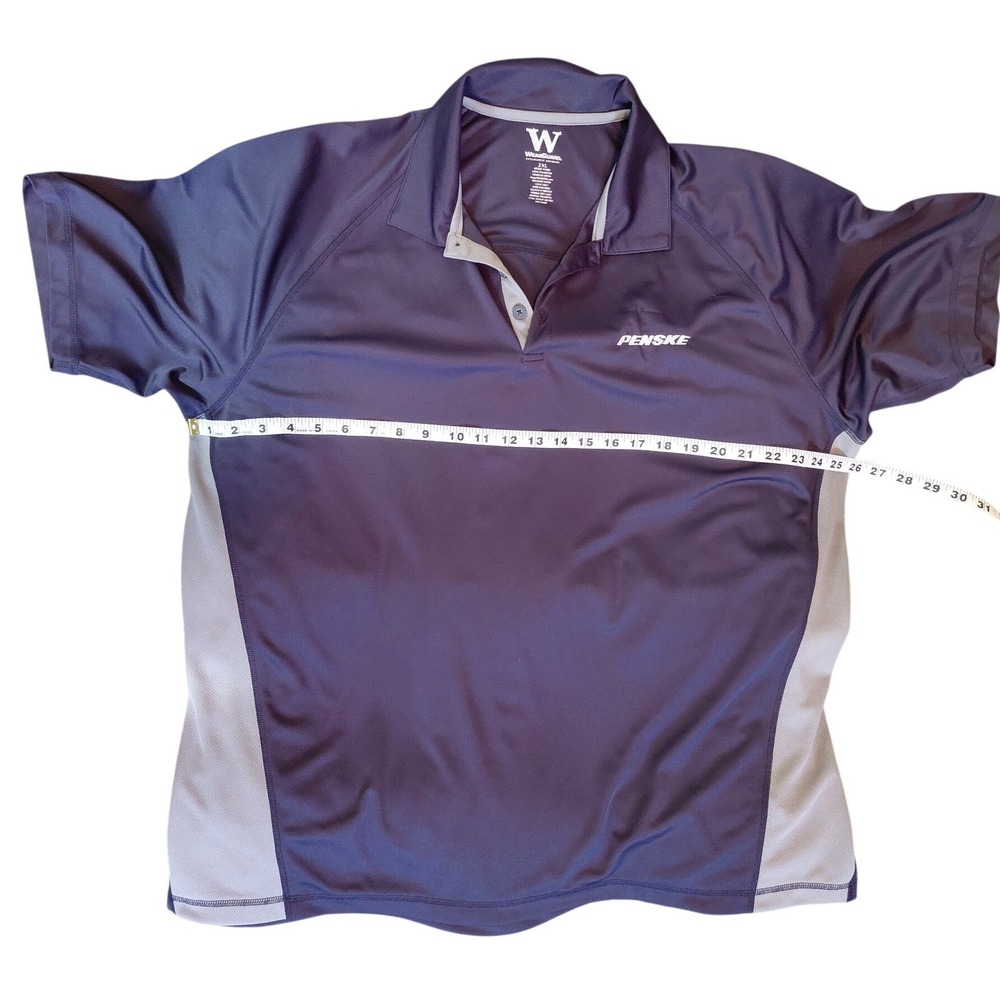 WearGuard Aramark Penske Polo Shirt Mens 2XL Navy Blue Performance. A309